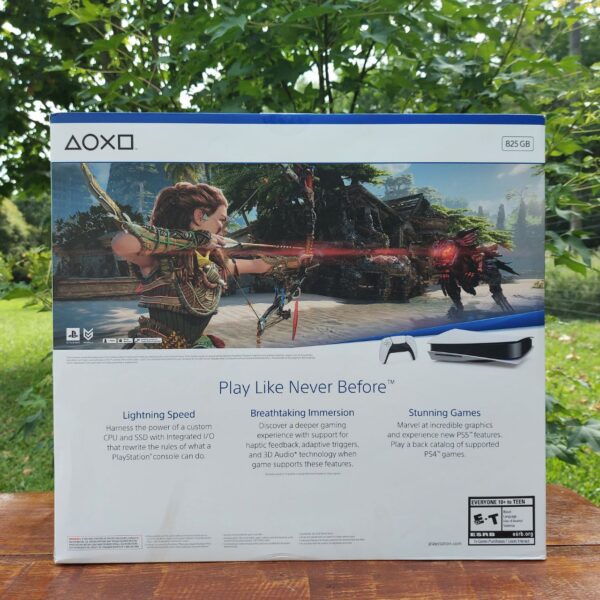Playstation 5 825 GB SSD ( versão com disco) 4K 120 FPS! - Imagem 2